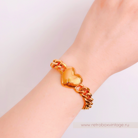 UVELINA Браслет-цепь "Золотое сердце"