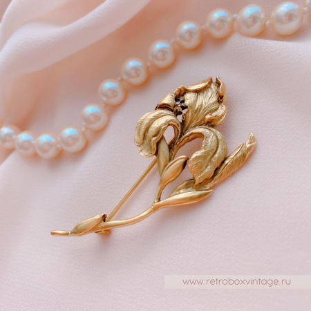 NGA / NATIONAL GALLERY OF ART Брошь «Нежный ирис»