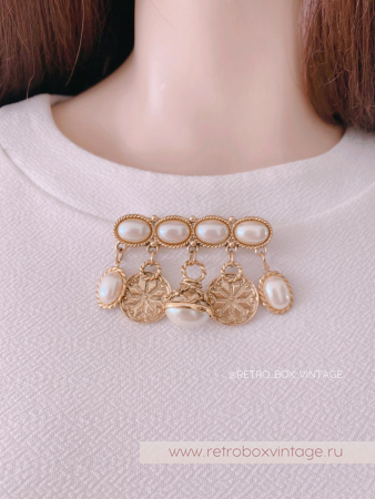 1928 JEWELRY Брошь-бар «Утро Шахерезады»