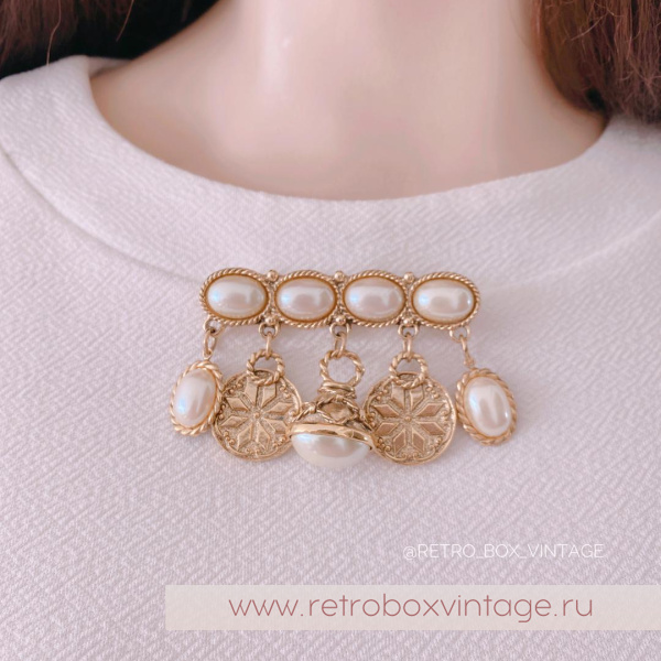 1928 JEWELRY Брошь-бар «Утро Шахерезады»
