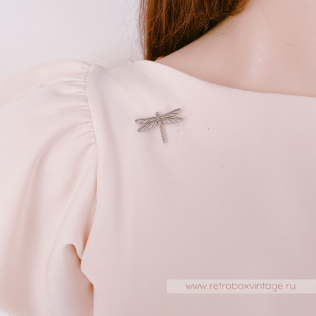 JJ / JONET JEWELRY Брошь-пин "Стрекоза"
