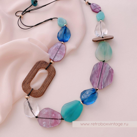 MOON PARIS Ожерелье «Шармэль» с крупными бусинами MOON PARIS Ожерелье «Шармэль» с крупными бусинами