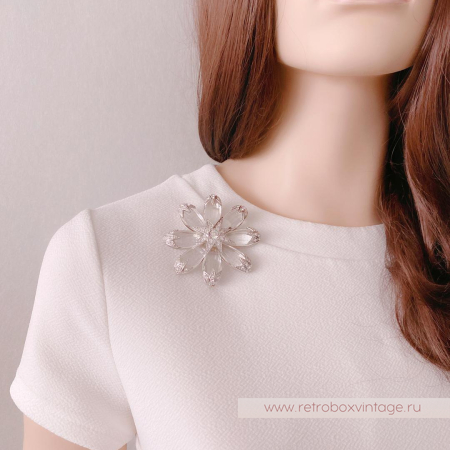 JOAN RIVERS Брошь «Хрустальная звезда»