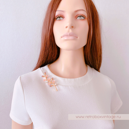 AVON SP Брошь "Веточка сакуры"