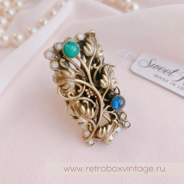 SWEET ROMANCE Кольцо «Тайный сад: бронза»