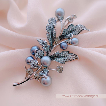 CAROLEE Брошь «Серебристая веточка» CAROLEE Брошь «Серебристая веточка»