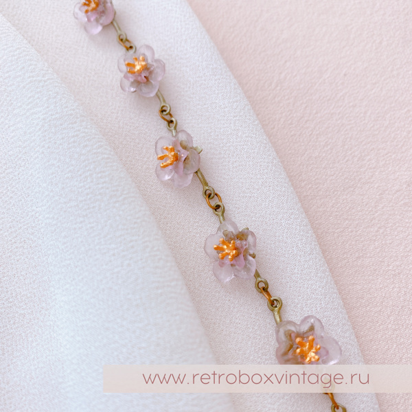 MICHAEL MICHAUD Браслет «Нежная весна: цветущий персик»