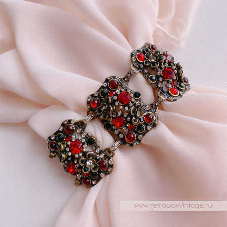 SWEET ROMANCE Браслет «Вечная любовь: гранатовое стекло»