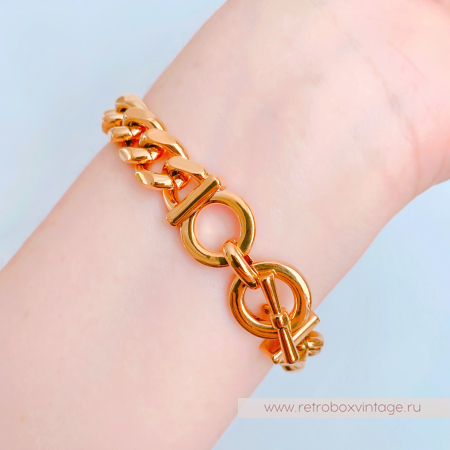 UVELINA Браслет-цепь "Золотое сердце"