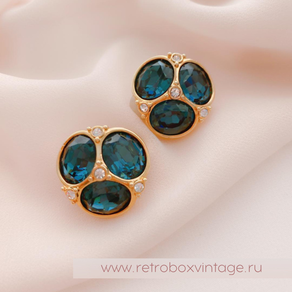 SWAROVSKI Клипсы «Звездная ночь»