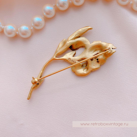 NGA / NATIONAL GALLERY OF ART Брошь «Нежный ирис»