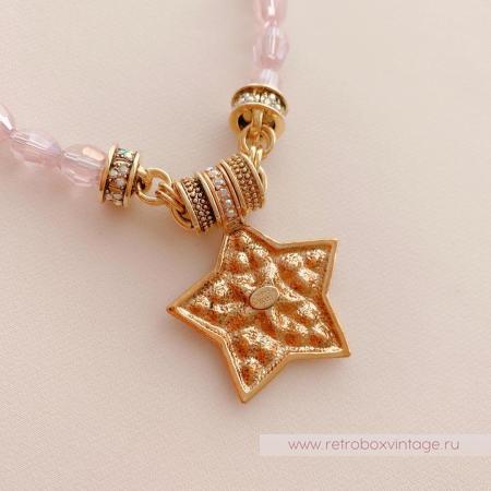 KIRKS FOLLY Ожерелье с магнитным кулоном «Звезда Андромеда»