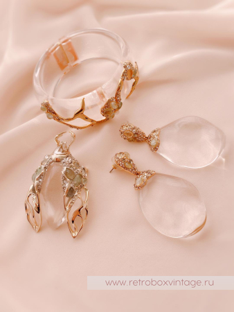 ALEXIS BITTAR Серьги «Таинственный сад  Jardin Mistere»