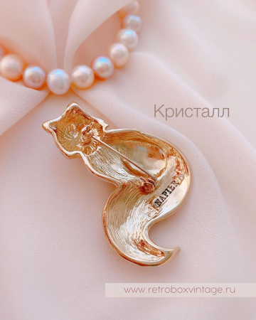 NAPIER Брошь "Рыжая лиса"