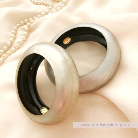 ALEXIS BITTAR Браслет «Жидкий шелк: бежевая платина» уценка 30%