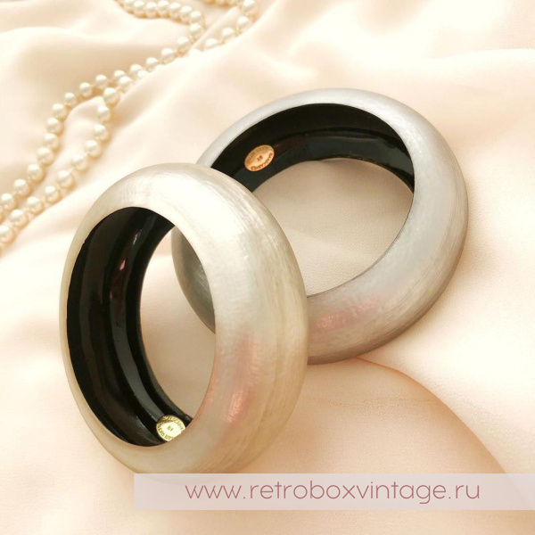 ALEXIS BITTAR Браслет «Жидкий шелк: бежевая платина» уценка 30%