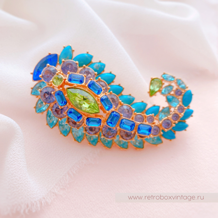 JOAN RIVERS Брошь "Пейсли Шахерезады"