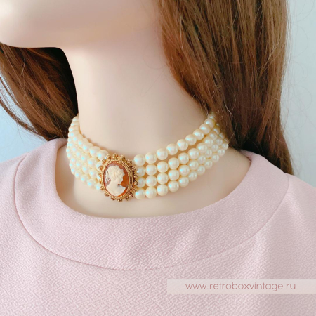 GRAZIANO Чокер с камеей «Ваше величество» GRAZIANO Чокер с камеей «Ваше величество»