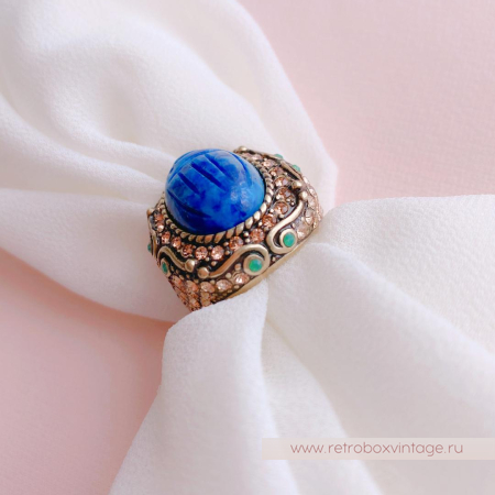 HEIDI DAUS Кольцо «Жук-скарабей»