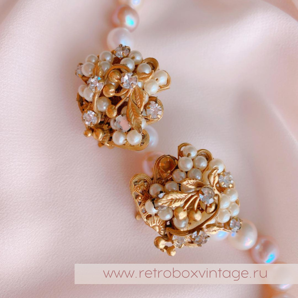 ORIGINAL BY ROBERT Клипсы «Жемчужная Бриджит»