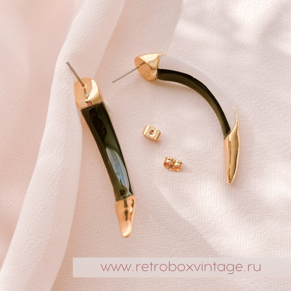 ALEXIS BITTAR Серьги "Клыки: белый снег" ALEXIS BITTAR Серьги "Клыки: белый снег"