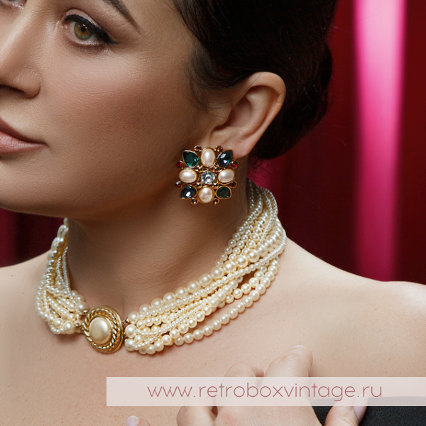 MONET Серьги «Мальтийская мозаика»