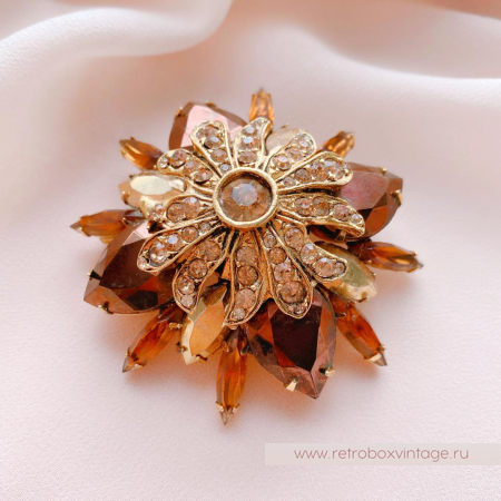 GRAZIANO Брошь «Симфония: мальтийский крест»