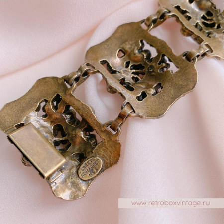 SWEET ROMANCE Браслет «Вечная любовь: гранатовое стекло»