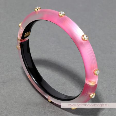 ALEXIS BITTAR Браслет "Яркие вспышки: нежная роза"