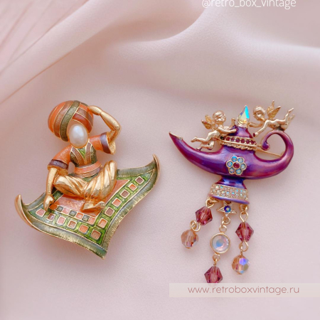 JOAN RIVERS Брошь «Старик Хоттабыч»