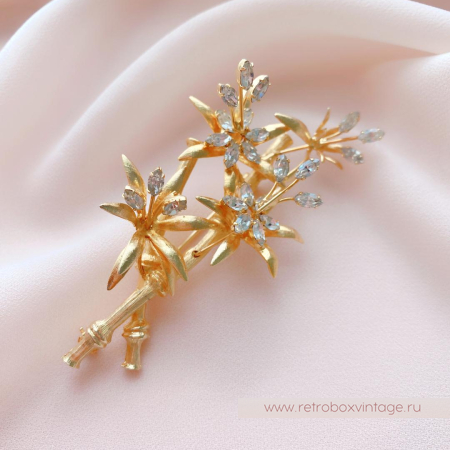 VENDOME Брошь «Цветущий бамбук» VENDOME Брошь «Цветущий бамбук»