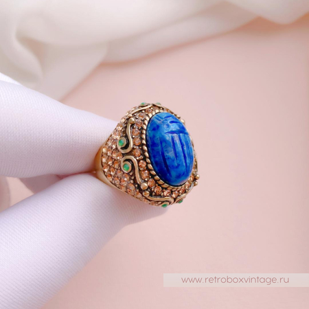 HEIDI DAUS Кольцо «Жук-скарабей»