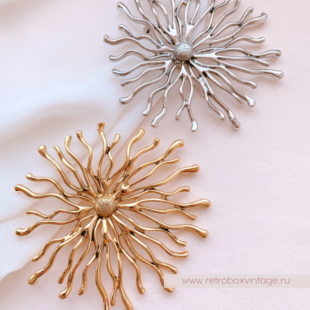 UVELINA Брошь "Цветок Солнца"