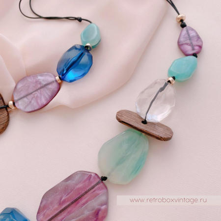 MOON PARIS Ожерелье «Шармэль» с крупными бусинами MOON PARIS Ожерелье «Шармэль» с крупными бусинами