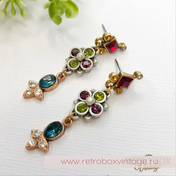 SWEET ROMANCE Серьги удлиненные "Ренессанс"