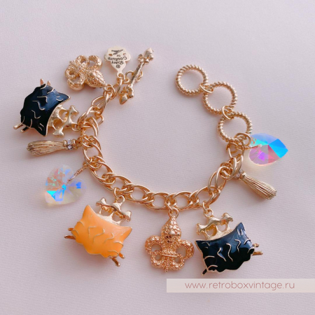 RITZY COUTURE Браслет «Королева кошек» RITZY COUTURE Браслет «Королева кошек»