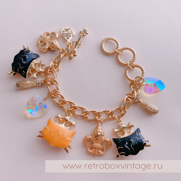 RITZY COUTURE Браслет «Королева кошек»