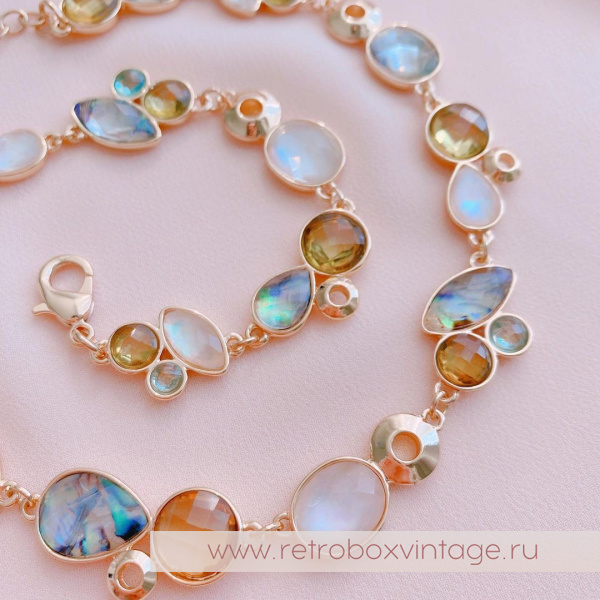 ANNE KLEIN Ожерелье «Осеннее небо»