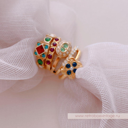 SWEET ROMANCE Сет колец «Ренессанс» (5 шт в комплекте)