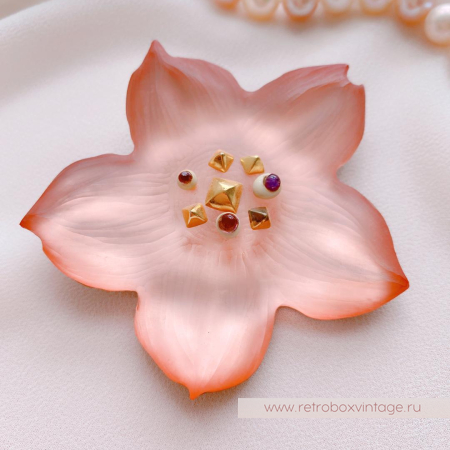 ALEXIS BITTAR Брошь «Рассветный цветок»