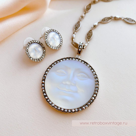 KIRKS FOLLY Кулон «Лунный свет» на цепочке SWEET ROMANCE