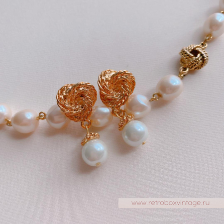 JOAN RIVERS Серьги «Магия узелков»