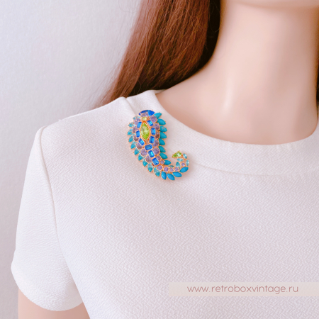 JOAN RIVERS Брошь "Пейсли Шахерезады"