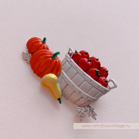 JJ / JONET JEWELRY Брошь «Урожай»