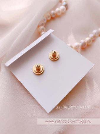 TORY BURCH Серьги «Пурпурное сердце»