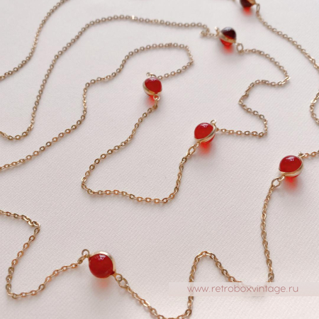 AVON Нить с кабошонами-безелями «Ягодка»