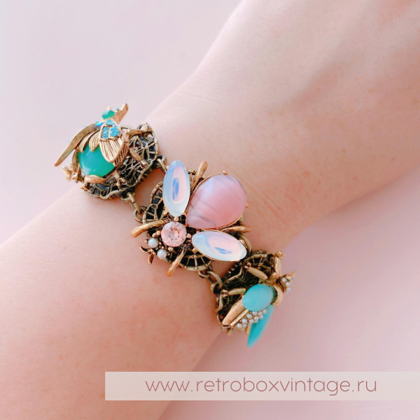 SWEET ROMANCE Браслет "Пастельные пчелы" размер L (8)