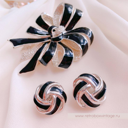 JOAN RIVERS / TRIFARI Комплект «Бант и узелки»