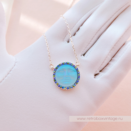 KIRKS FOLLY Ожерелье "Маленькая голубая луна: серебро" KIRKS FOLLY Ожерелье "Маленькая голубая луна: серебро"