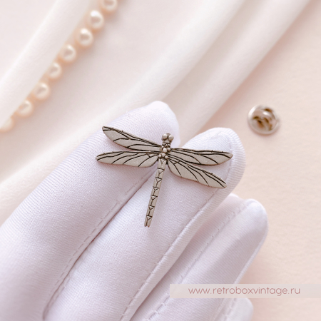 JJ / JONET JEWELRY Брошь-пин "Стрекоза"